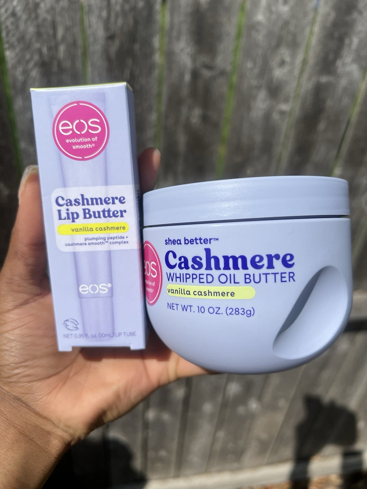 Eos Cashmere Whipped Oil Butter& Lip butter 2 in 1 