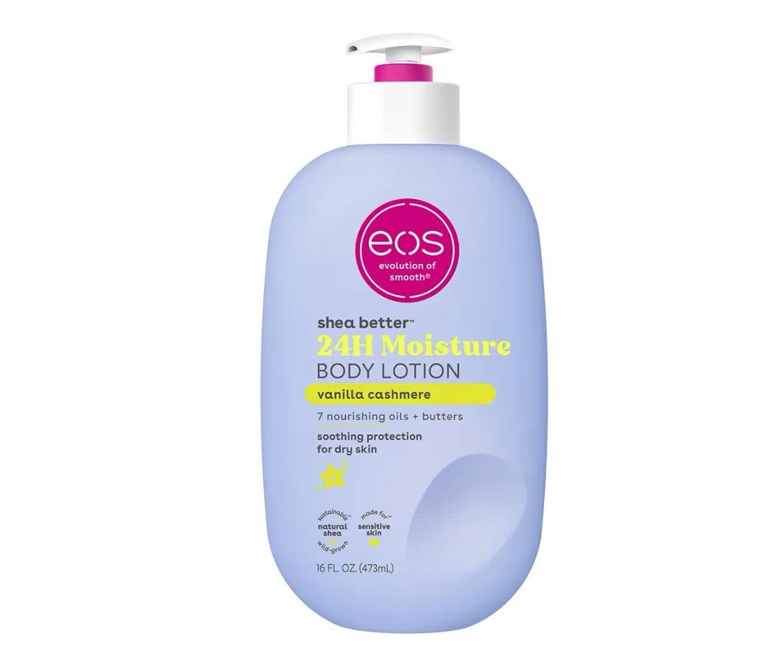 EOS Vanilla Cashmere Trio – Hydrating Body Mist, Lotion & Wash