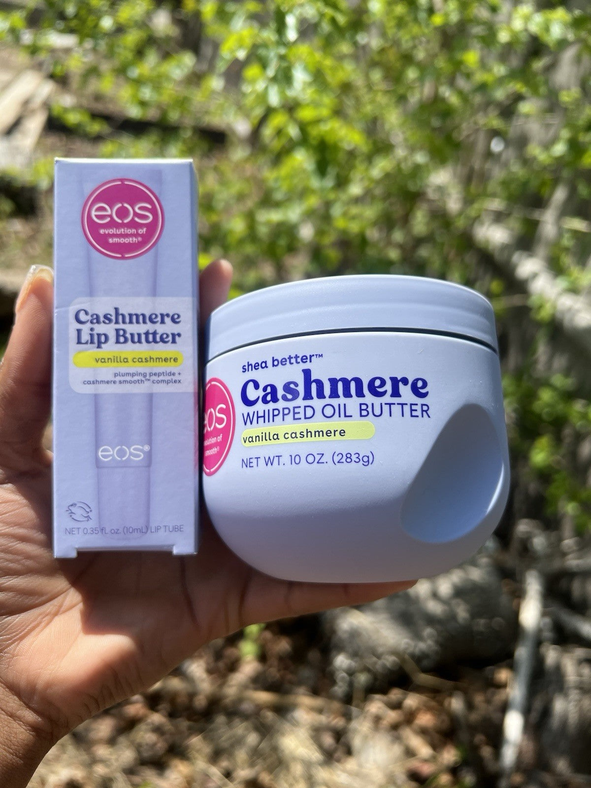 Eos Cashmere Whipped Oil Butter& Lip butter 2 in 1 