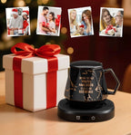 Soft Life Luxury Marble Mug with Mug Warmer