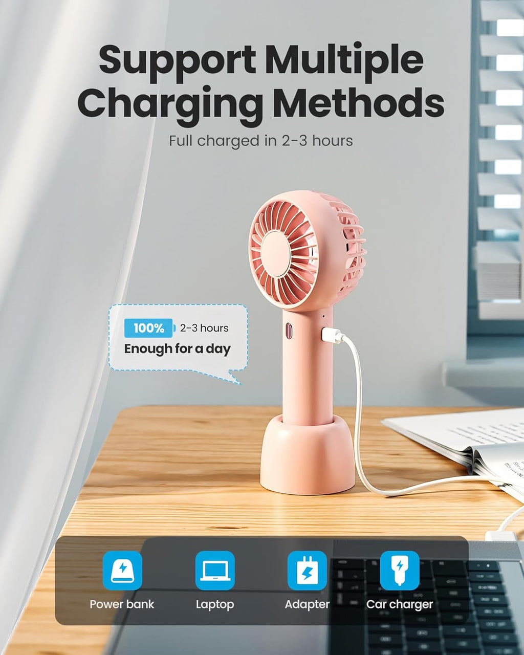 Luxy Lace Drying Mini Fan for Wig Installs