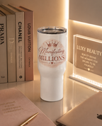 Manifesting Millions Luxury Travel Mug