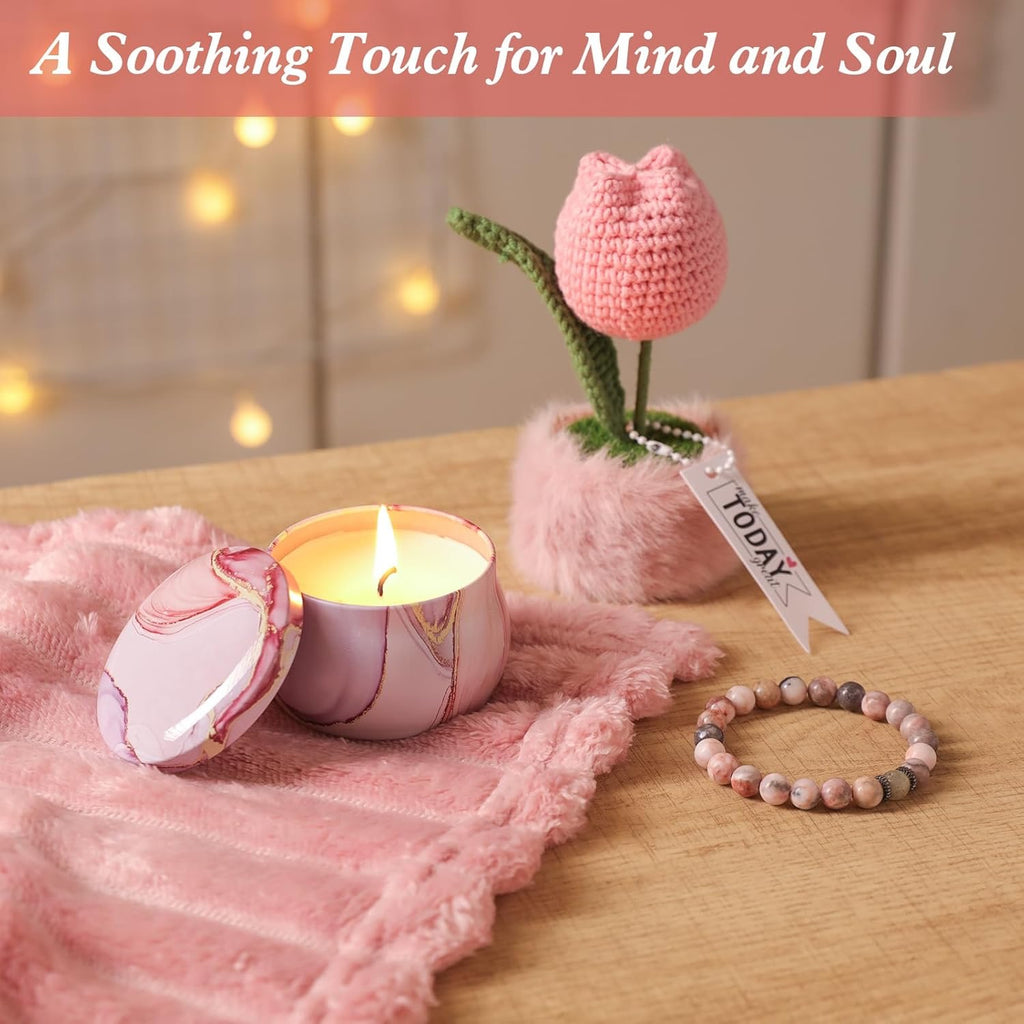Birthday Gifts for Women - Relaxing Self-Care Gift Basket Set